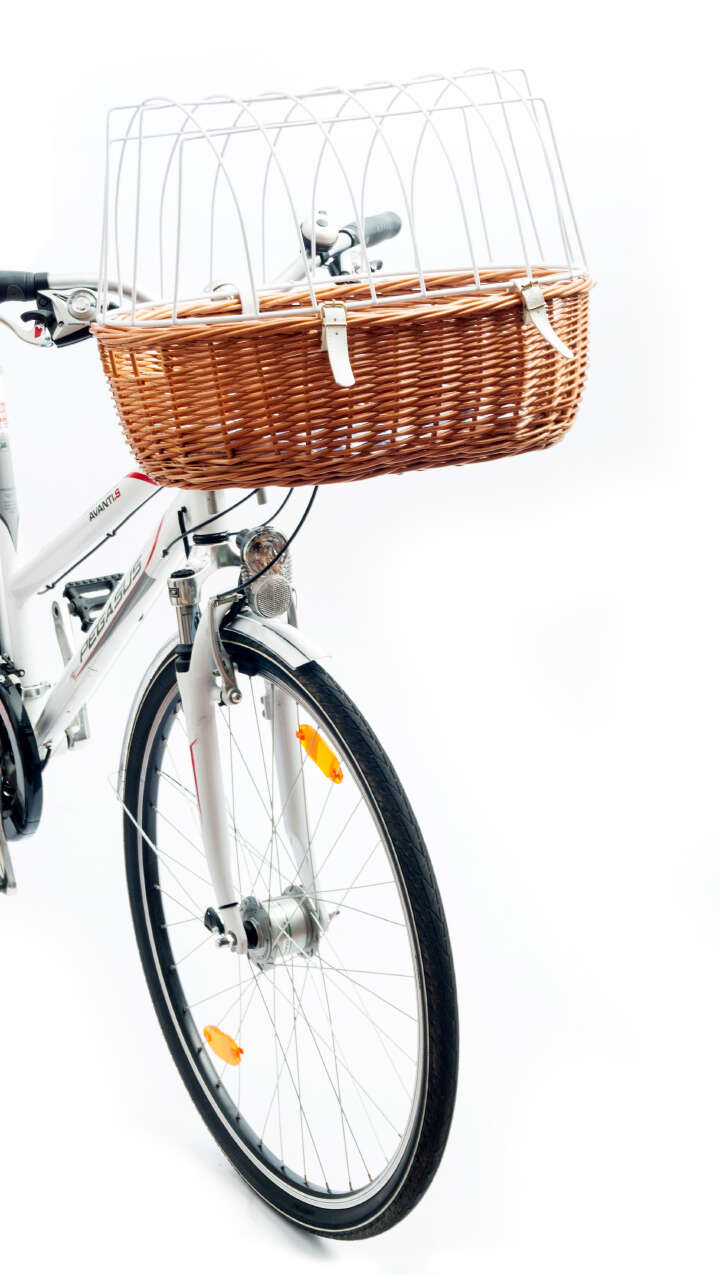 AUMÜLLER Fahrrad-Tierkorb für Lenker